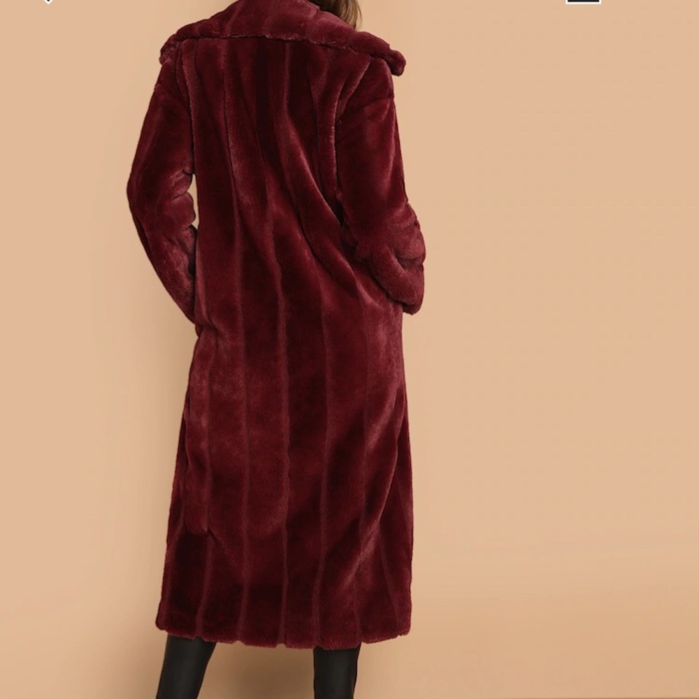 🍂NEW open front solid longline coat - Picture 3 of 7